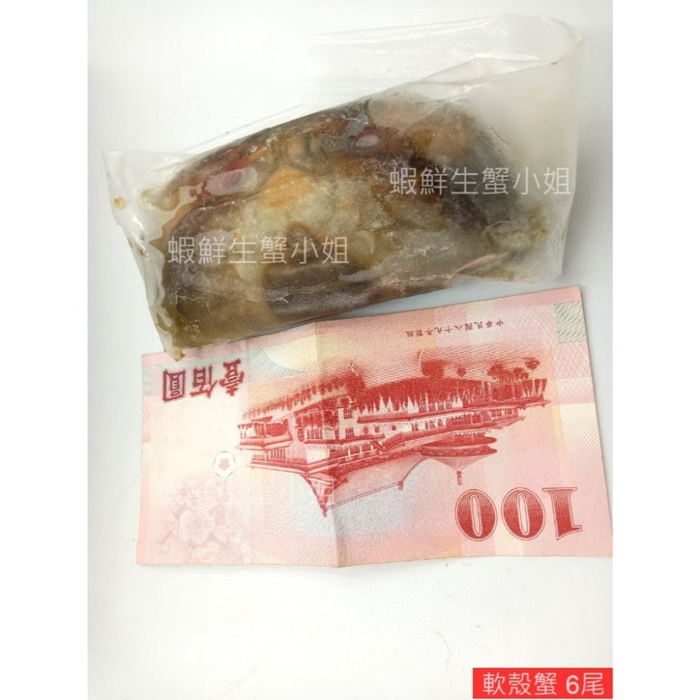 【蝦鮮生蟹小姐】軟殼蟹  6入裝  一盒600克  *免剝殼、高營養的螃蟹 **單盒390元**-細節圖6