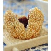 【蝦鮮生蟹小姐】紅豆芝麻球  一箱100粒裝   *外皮酥脆內裡Q軟有嚼勁 **每箱390元**-細節圖2