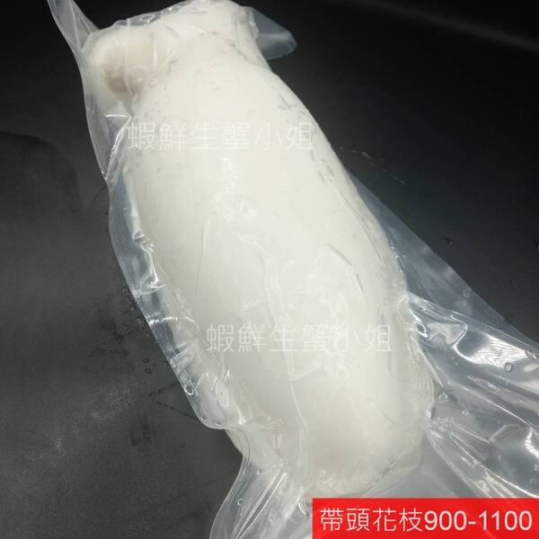 【蝦鮮生蟹小姐】帶頭花枝清肉 二去  900克上/隻 *肉厚甘甜又Q彈！**單隻400元**-細節圖4