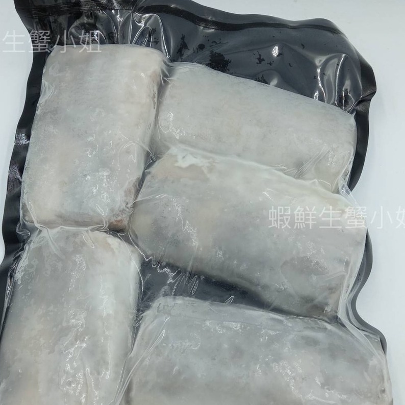【蝦鮮生蟹小姐】白帶魚切片 3/4 B 肚洞 5片/包 肉質棉密/低脂/乾煎，絕佳美味**每包190元**-細節圖2