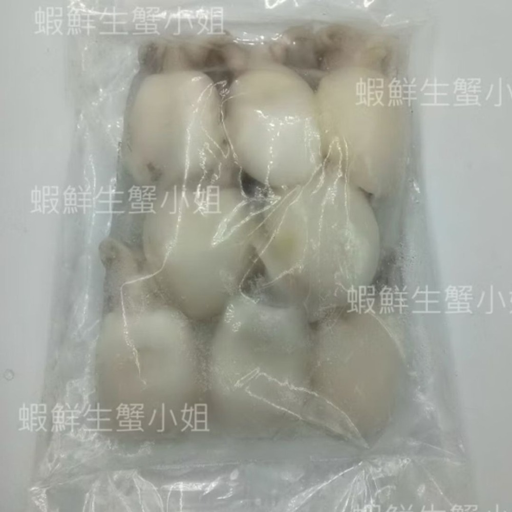 【蝦鮮生蟹小姐】小花枝-塊凍 40/60 200g/包 *Q彈口感，低卡又健康！ **每包80元**-細節圖2