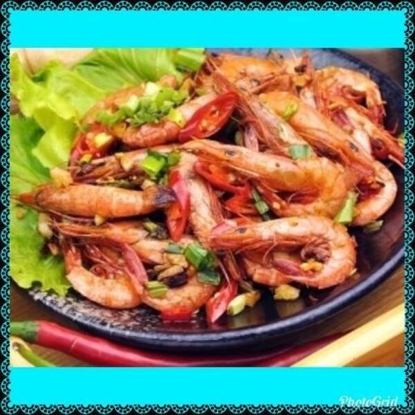 【蝦鮮生蟹小姐】劍蝦(生)   4K/盒   ✨經過熱炒，蝦殼香氣四溢哦 **單盒2400元**-細節圖3