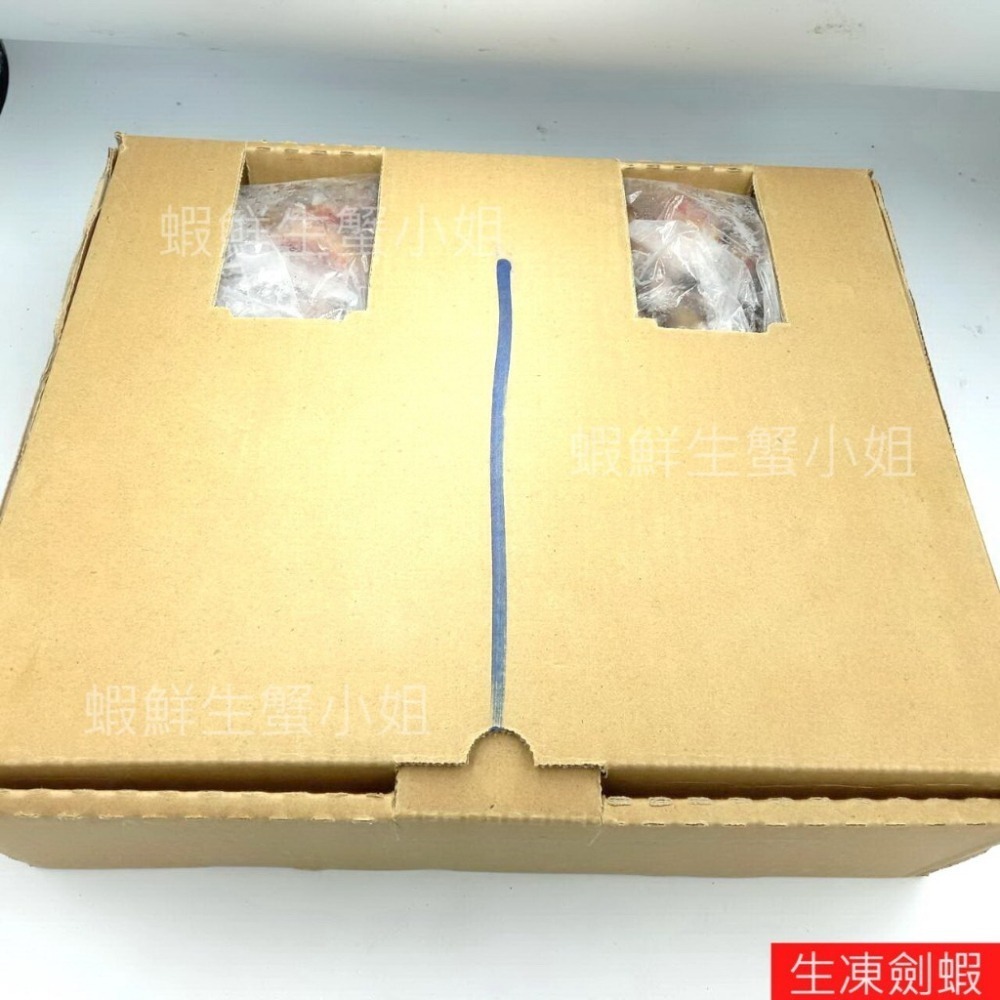 【蝦鮮生蟹小姐】劍蝦(生)   4K/盒   ✨經過熱炒，蝦殼香氣四溢哦 **單盒2400元**-細節圖6