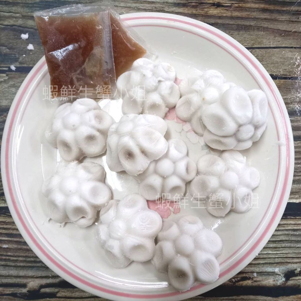 【蝦鮮生蟹小姐】梅花肉圓-業務包(無醬包) 約5.5K/包 ▶餡料十足，外皮Q軟!美味無比  **每1100元**-細節圖3