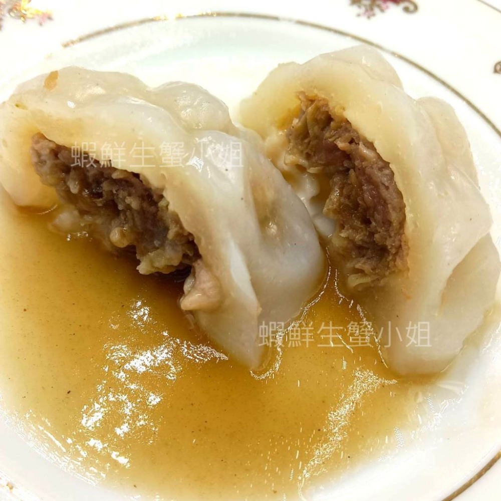 【蝦鮮生蟹小姐】梅花肉圓-業務包(無醬包) 約5.5K/包 ▶餡料十足，外皮Q軟!美味無比  **每1100元**-細節圖5