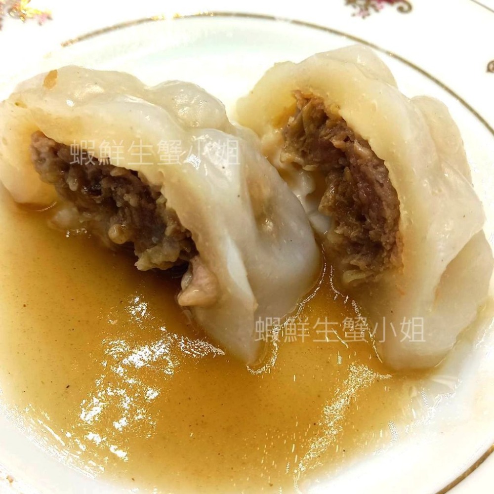 【蝦鮮生蟹小姐】梅花肉圓-業務包(無醬包) 約5.5K/包 ▶餡料十足，外皮Q軟!美味無比  **每1100元**-細節圖6