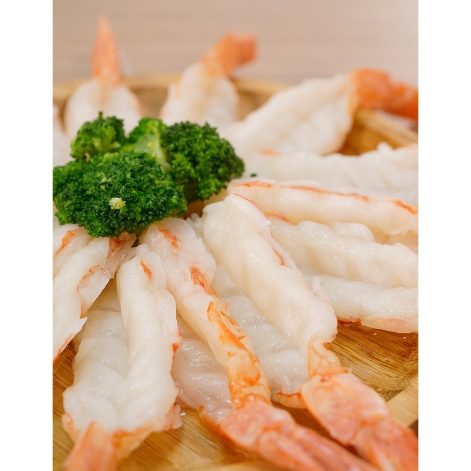 【蝦鮮生蟹小姐】生食開背紅蝦 5L (握壽司用) 20尾入 約220克 *肉質鮮甜細嫩 **每盒350元**-細節圖4