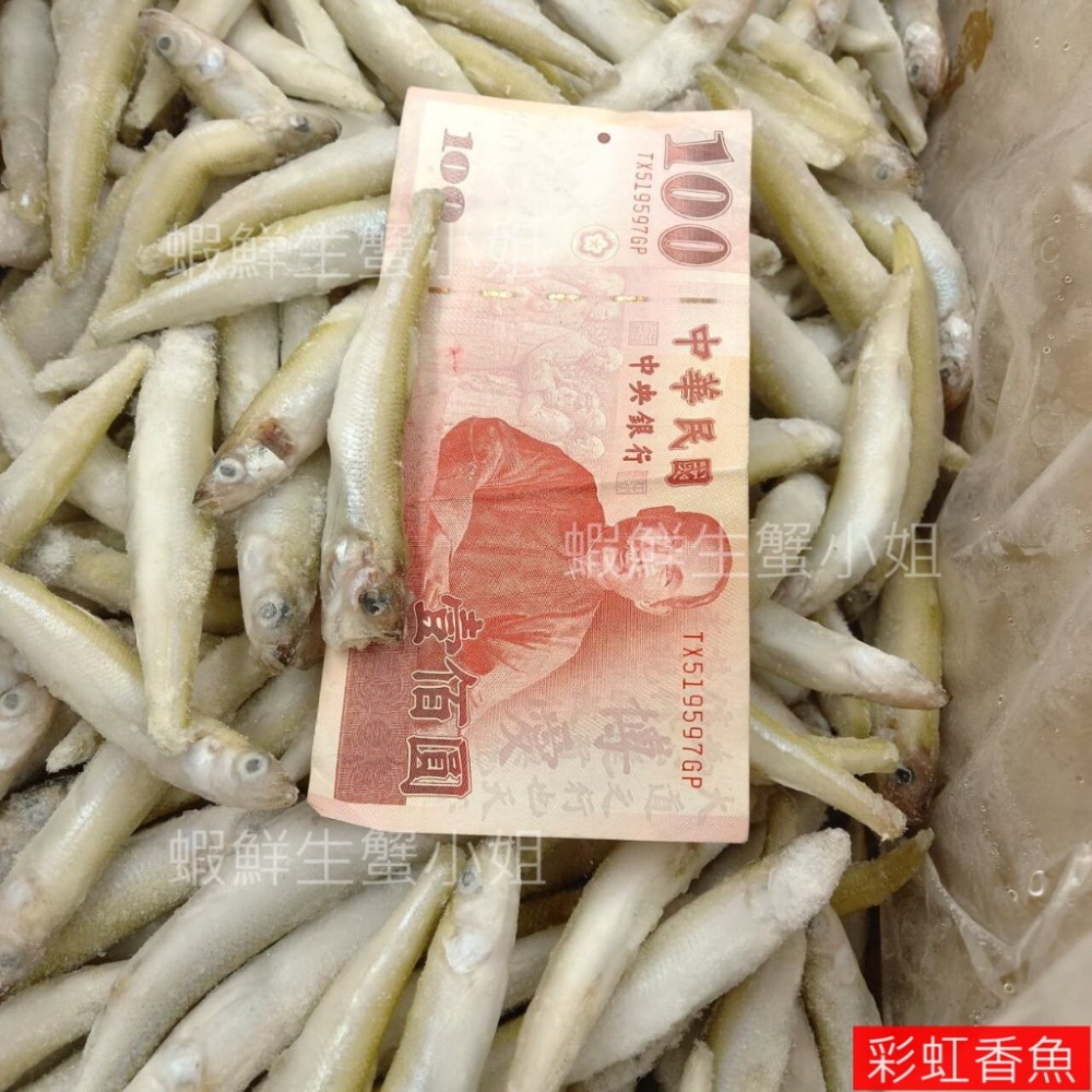 【蝦鮮生蟹小姐】彩虹香魚  1公斤/包   ★彩虹香魚營養豐富，含鈣質 **每包240元**-細節圖3