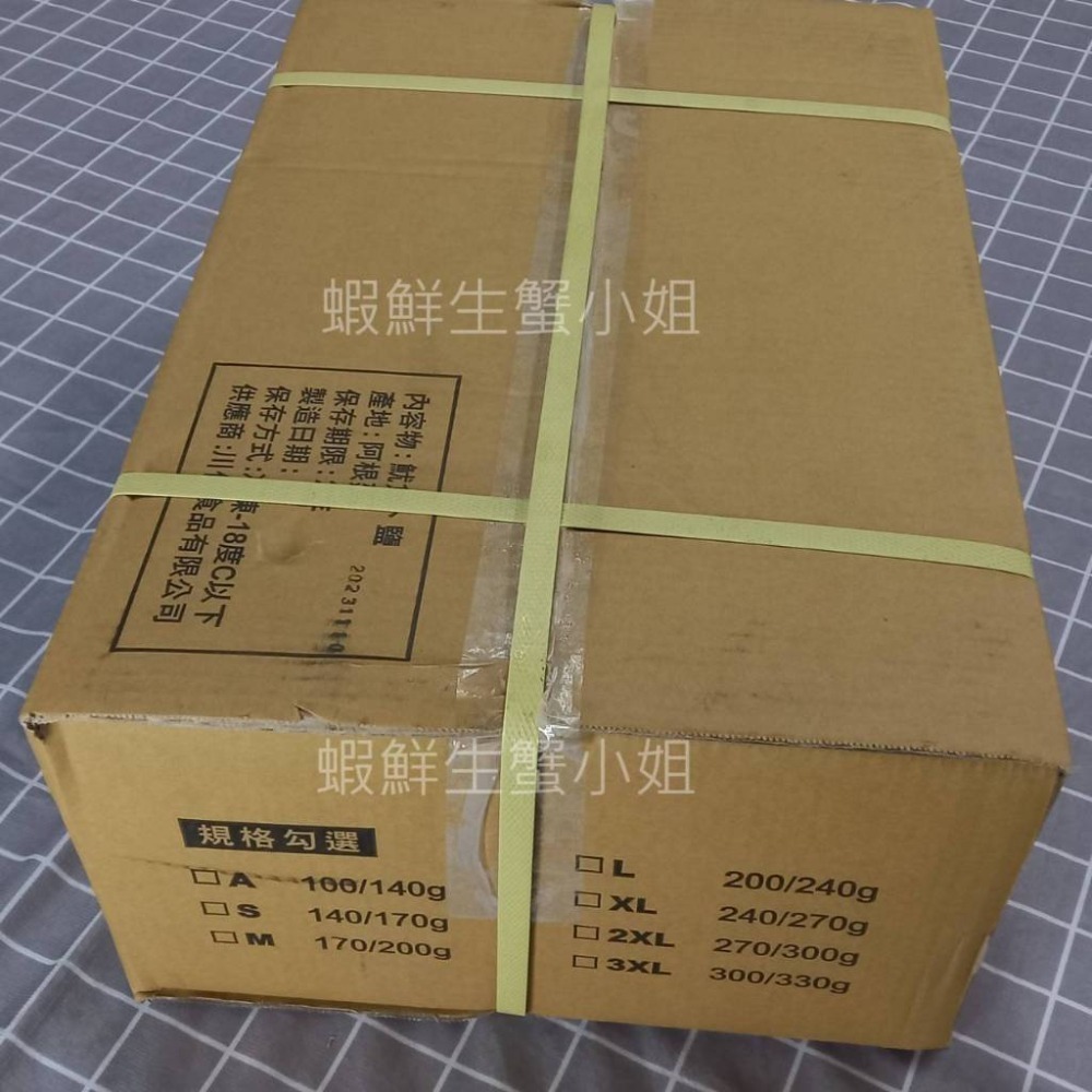 【蝦鮮生蟹小姐】魷魚串 A 100-140克/隻 一箱80隻裝  *免運！ **每箱4160元**-細節圖4