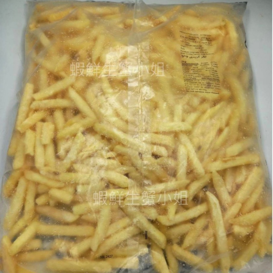 【蝦鮮生蟹小姐】3/8超級脆薯 2K/包 * 金黃酥脆,薯香氣味濃郁四溢   **每包300元**-細節圖2