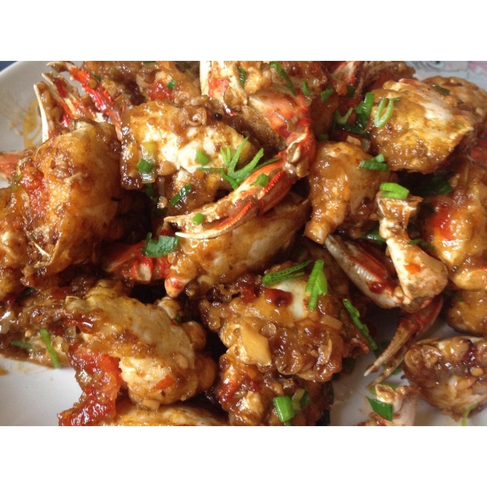 【蝦鮮生蟹小姐】扁蟹身  700克/盒  一盒約12隻蟹  *肉質新鮮、細緻。 **每盒330元**-細節圖3