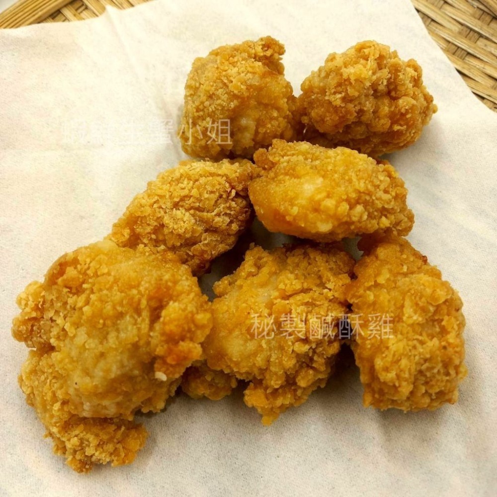 【蝦鮮生蟹小姐】秘製鹹酥雞     一包500克/包  *外皮酥脆，肉質軟嫩多汁   **每包140元**-細節圖2
