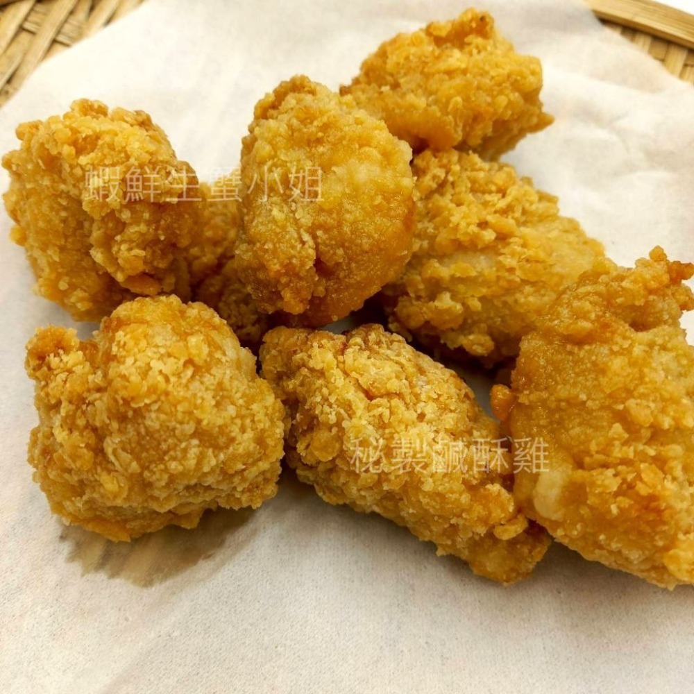 【蝦鮮生蟹小姐】秘製鹹酥雞     一包500克/包  *外皮酥脆，肉質軟嫩多汁   **每包140元**-細節圖3