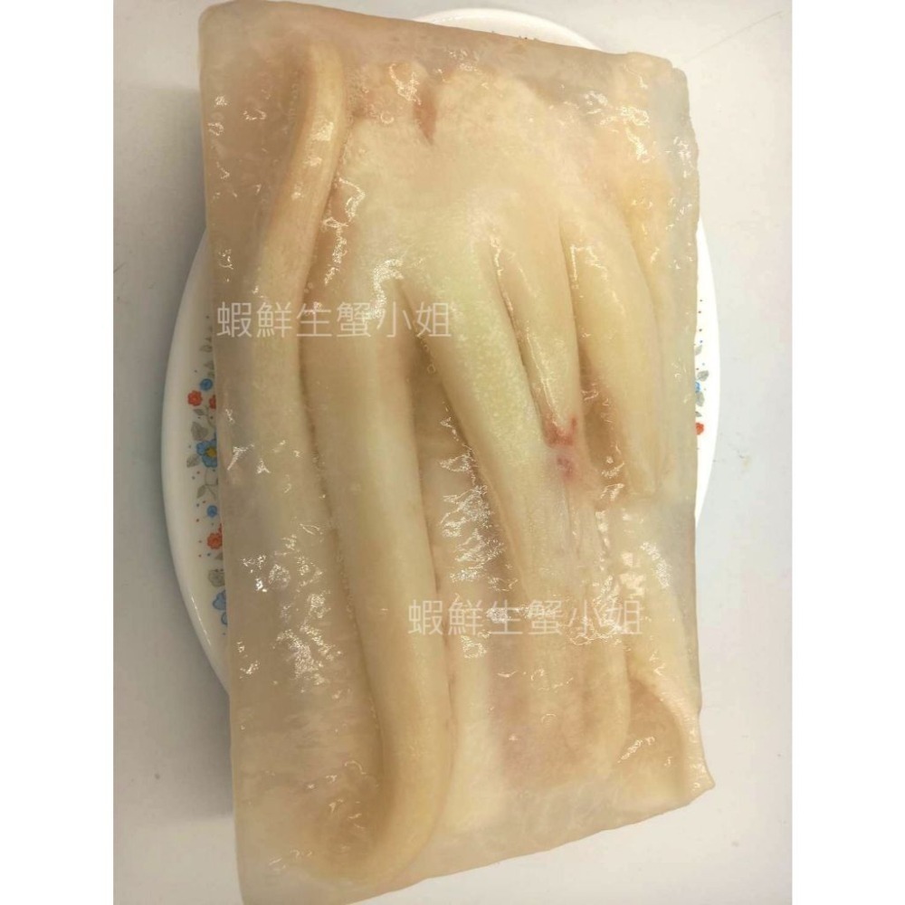 【蝦鮮生蟹小姐】魷魚頭-去皮5L  一包1.6公斤裝     *祕魯大魷魚,口感超有嚼勁的  **每包330元**-細節圖3
