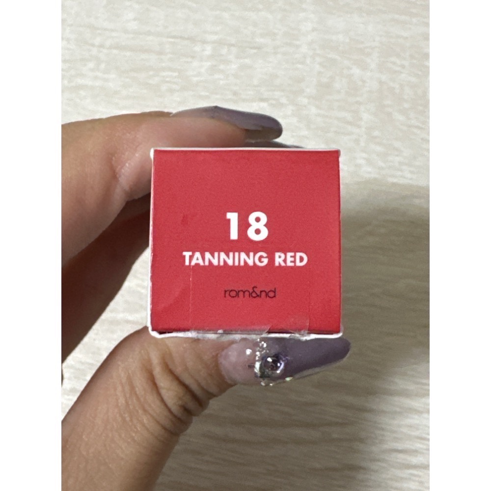 二手-rom&nd霧面感唇膏（色號18號）-細節圖4