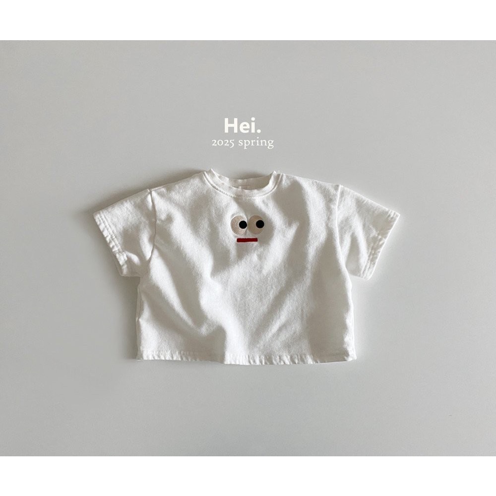 Toz韓國童裝 兒童短袖 男童上衣 小童t恤衫 夏季卡通男女童可愛條紋刺繡短袖 童裝T恤上衣-細節圖3