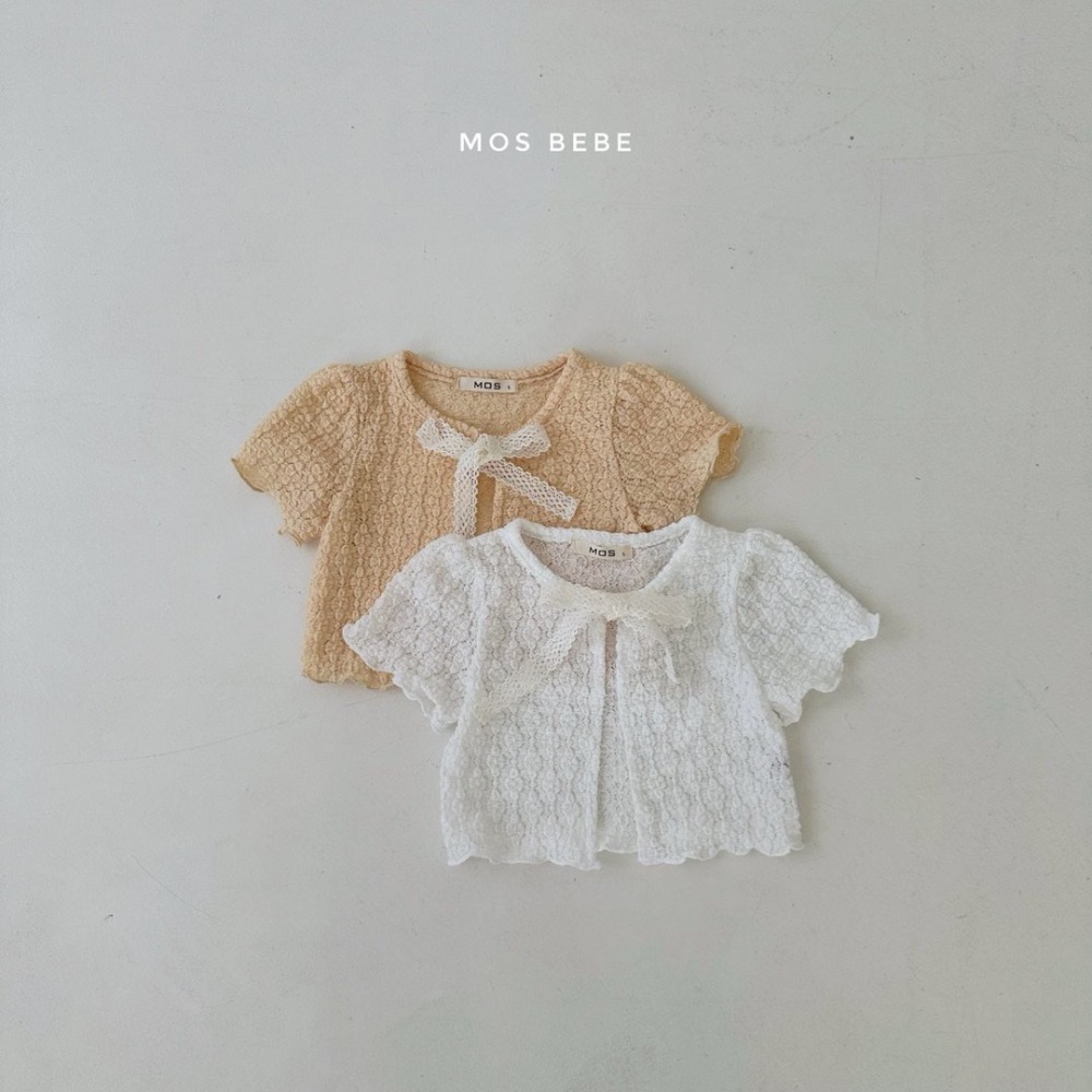 超美😍綁帶蕾絲小外套-細節圖4