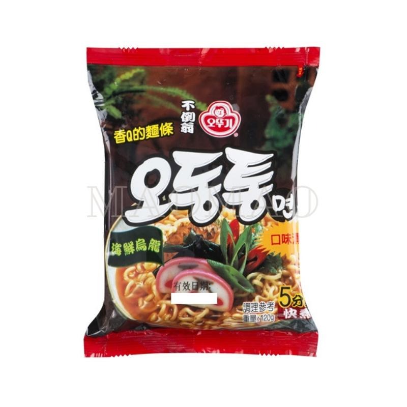 【𝙈𝙖𝙤】🇰🇷𝐎𝐭𝐭𝐨𝐠𝐢 不倒翁 海鮮烏龍麵🇰🇷超值韓國泡麵 韓國拉麵 宵夜泡麵 方便麵 速食麵 不倒翁拉麵-細節圖2