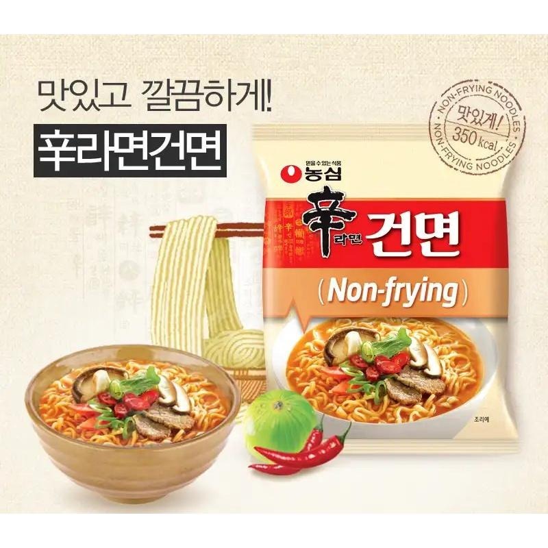 【𝙈𝙖𝙤】🇰🇷𝐍𝐨𝐧𝐠𝐬𝐡𝐢𝐦農心非油炸辛拉麵🇰🇷超值組 韓國泡麵 韓國拉麵 宵夜泡麵 方便麵 速食麵 農心拉麵-細節圖2
