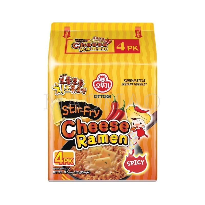 【𝙈𝙖𝙤】🇰🇷𝐎𝐭𝐭𝐨𝐠𝐢 不倒翁 起司風味拉麵 辣起司拉麵 起司乾麵 辣起司乾麵 韓國拉麵 宵夜泡麵 不倒翁拉麵-細節圖3