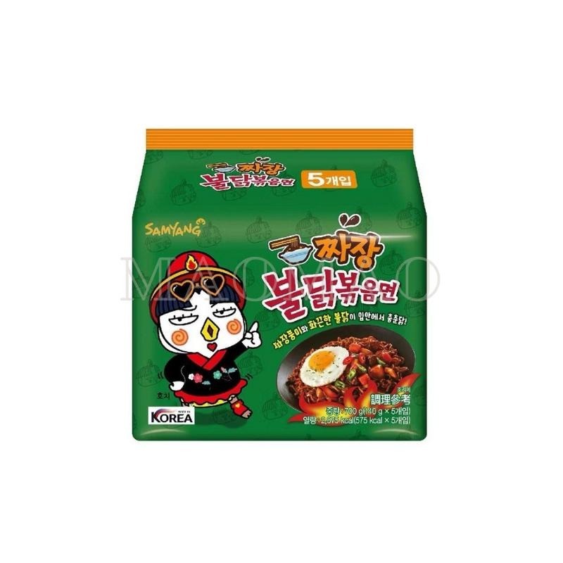 【𝙈𝙖𝙤】🇰🇷三養𝐒𝐀𝐌𝐘𝐔𝐍𝐆 火辣雞肉風味鐵板炒麵 2倍辣 炸醬 奶油白醬 起司 韓國泡麵 三養泡麵 辣雞麵 辣味麵-細節圖4
