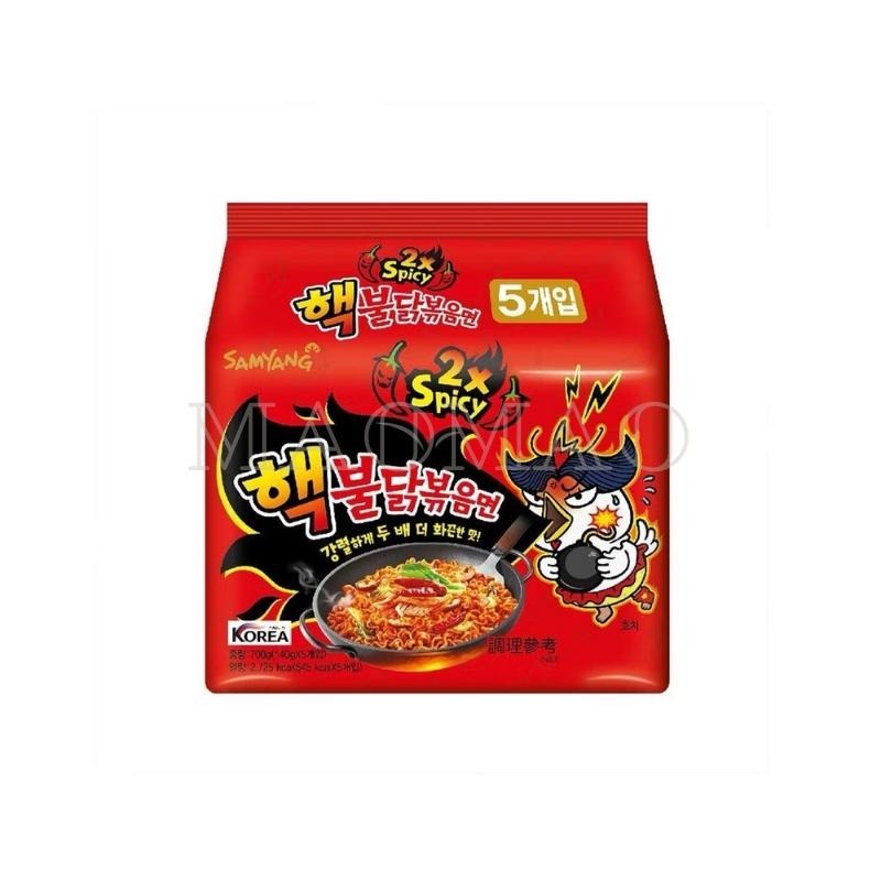【𝙈𝙖𝙤】🇰🇷三養𝐒𝐀𝐌𝐘𝐔𝐍𝐆 火辣雞肉風味鐵板炒麵 2倍辣 炸醬 奶油白醬 起司 韓國泡麵 三養泡麵 辣雞麵 辣味麵-細節圖7