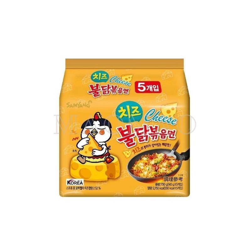 【𝙈𝙖𝙤】🇰🇷三養𝐒𝐀𝐌𝐘𝐔𝐍𝐆 火辣雞肉風味鐵板炒麵 2倍辣 炸醬 奶油白醬 起司 韓國泡麵 三養泡麵 辣雞麵 辣味麵-細節圖8