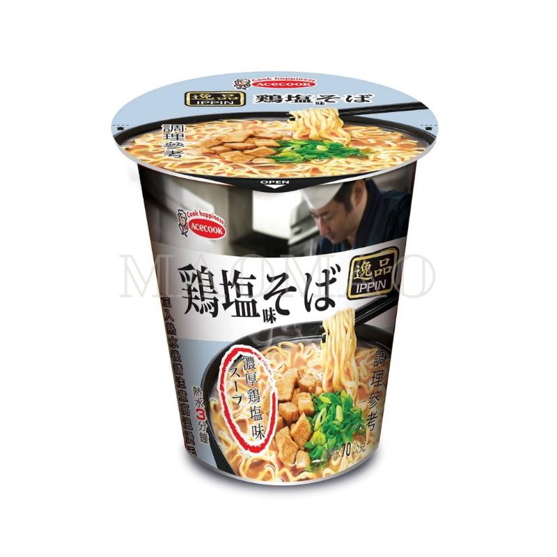 【𝙈𝙖𝙤】𝐀𝐜𝐞𝐜𝐨𝐨𝐤 逸品風味杯麵系列 鹽味雞湯 札幌味噌 仙台辛味噌 博多豚骨 辛辣豚骨 蒜味豚骨-細節圖5