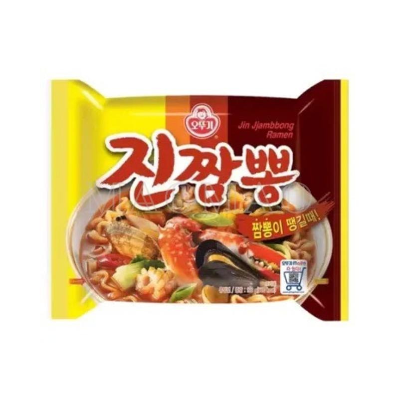 【𝙈𝙖𝙤】🇰🇷𝐎𝐭𝐭𝐨𝐠𝐢不倒翁全系列 超濃起司拉麵 奶油海鮮 烏龍 金拉麵 泡菜 金螃蟹 米其林炸醬 芝麻 海帶牛肉湯-細節圖3