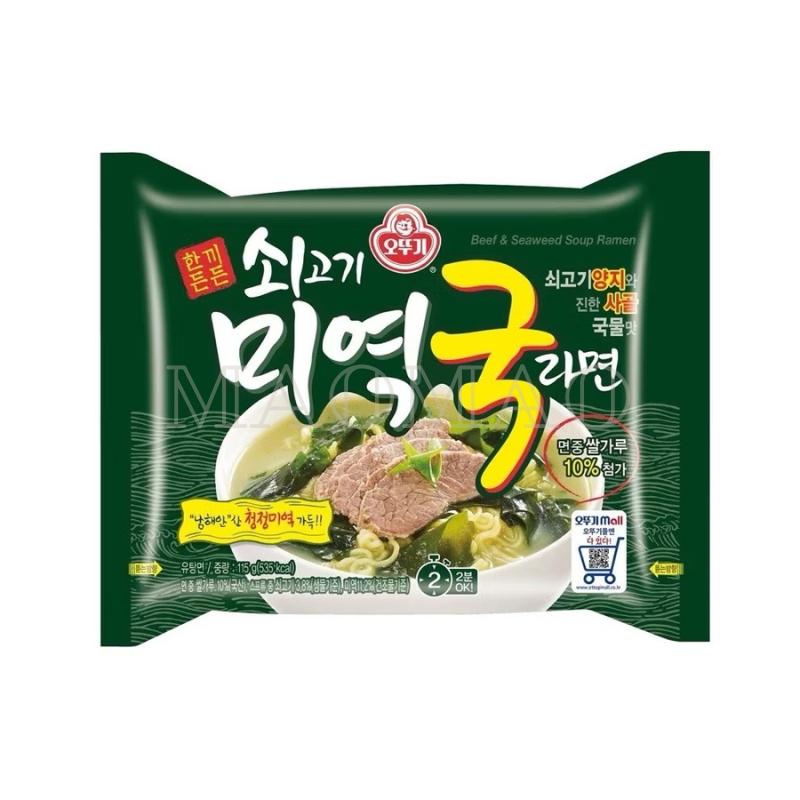 【𝙈𝙖𝙤】🇰🇷𝐎𝐭𝐭𝐨𝐠𝐢 不倒翁 海帶芽牛肉湯麵 超值韓國泡麵韓國拉麵 宵夜泡麵 方便麵 速食麵 不倒翁拉麵-細節圖3