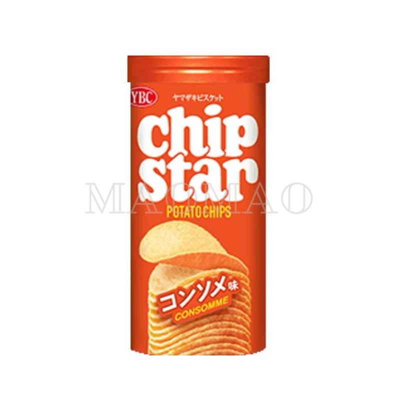 【𝙈𝙖𝙤】🇯🇵YBC Chip Star 洋芋片 雞汁 鹽味 海苔 酸奶 洋蔥 海老 檸檬 日本零食 薯片 罐裝洋芋片-細節圖4