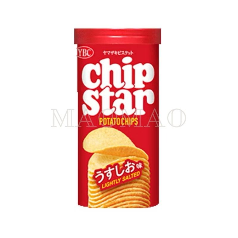 【𝙈𝙖𝙤】🇯🇵YBC Chip Star 洋芋片 雞汁 鹽味 海苔 酸奶 洋蔥 海老 檸檬 日本零食 薯片 罐裝洋芋片-細節圖5