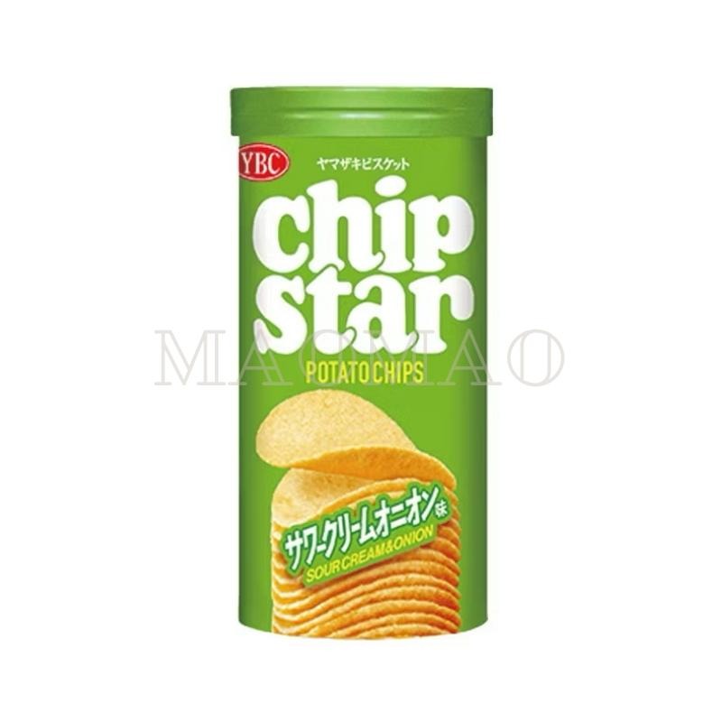 【𝙈𝙖𝙤】🇯🇵YBC Chip Star 洋芋片 雞汁 鹽味 海苔 酸奶 洋蔥 海老 檸檬 日本零食 薯片 罐裝洋芋片-細節圖8
