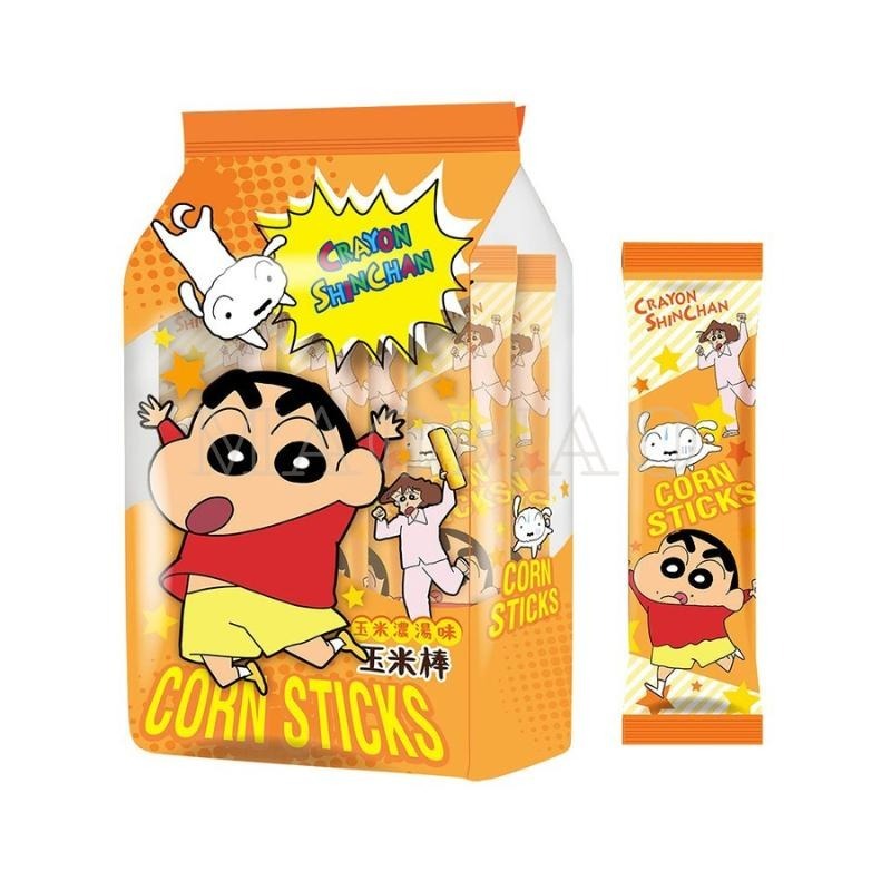 【𝙈𝙖𝙤】蠟筆小新玉米棒 濃湯味 海苔味 玉米棒 點心棒 玉米餅乾 海苔餅 下午茶小點心 咖啡點心-細節圖3