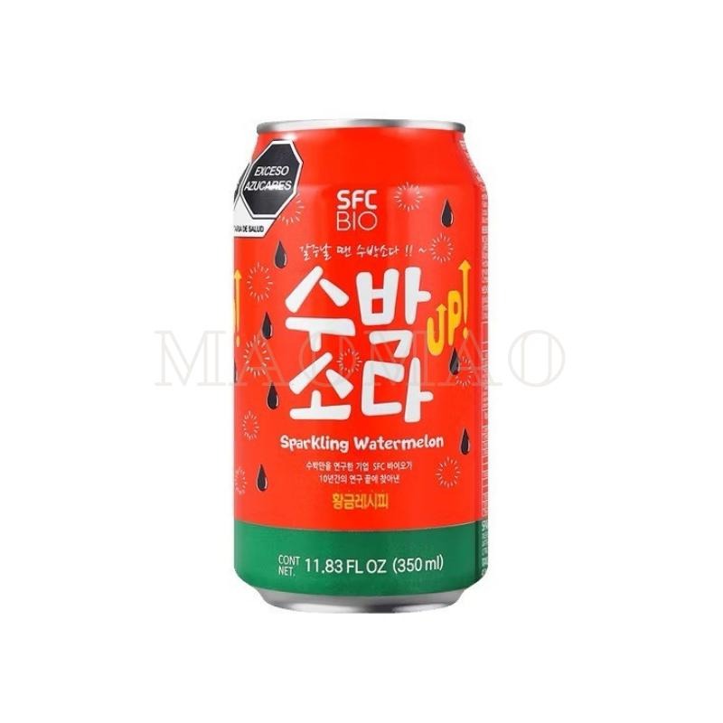 【𝙈𝙖𝙤】🇰🇷𝐒𝐅𝐂 蘇打風味飲料🇰🇷西瓜蘇打 李子蘇打 哈密瓜蘇打 韓國汽水 蘇打水 碳酸飲 烤肉店飲品-細節圖2