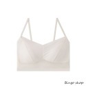 超薄冰絲萊卡 美背交叉兩穿 細肩短版 無痕背心  涼感內衣 法式薄杯內搭 無鋼圈 內衣 bratop-規格圖8