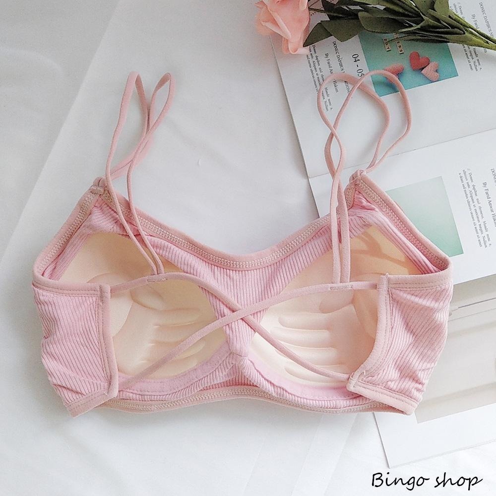 細肩棉質小可愛 內搭 美背平口小可愛 小背心 小可愛 交叉細肩 平口內衣 小可愛美背內衣 WU-220301-細節圖6