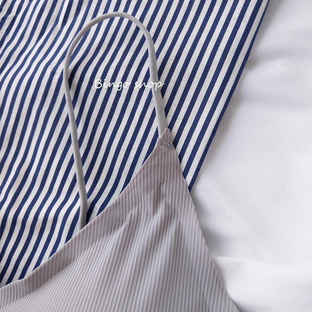 柔滑冰絲 小可愛內衣  性感美背細肩背心 胸墊小可愛 無痕內衣 Bra top【IS-210305】-細節圖10