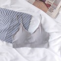 柔滑冰絲 小可愛內衣  性感美背細肩背心 胸墊小可愛 無痕內衣 Bra top【IS-210305】-規格圖11