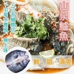 【好味市集 】宜蘭山泉水養殖鱸魚/一台斤-細節圖2