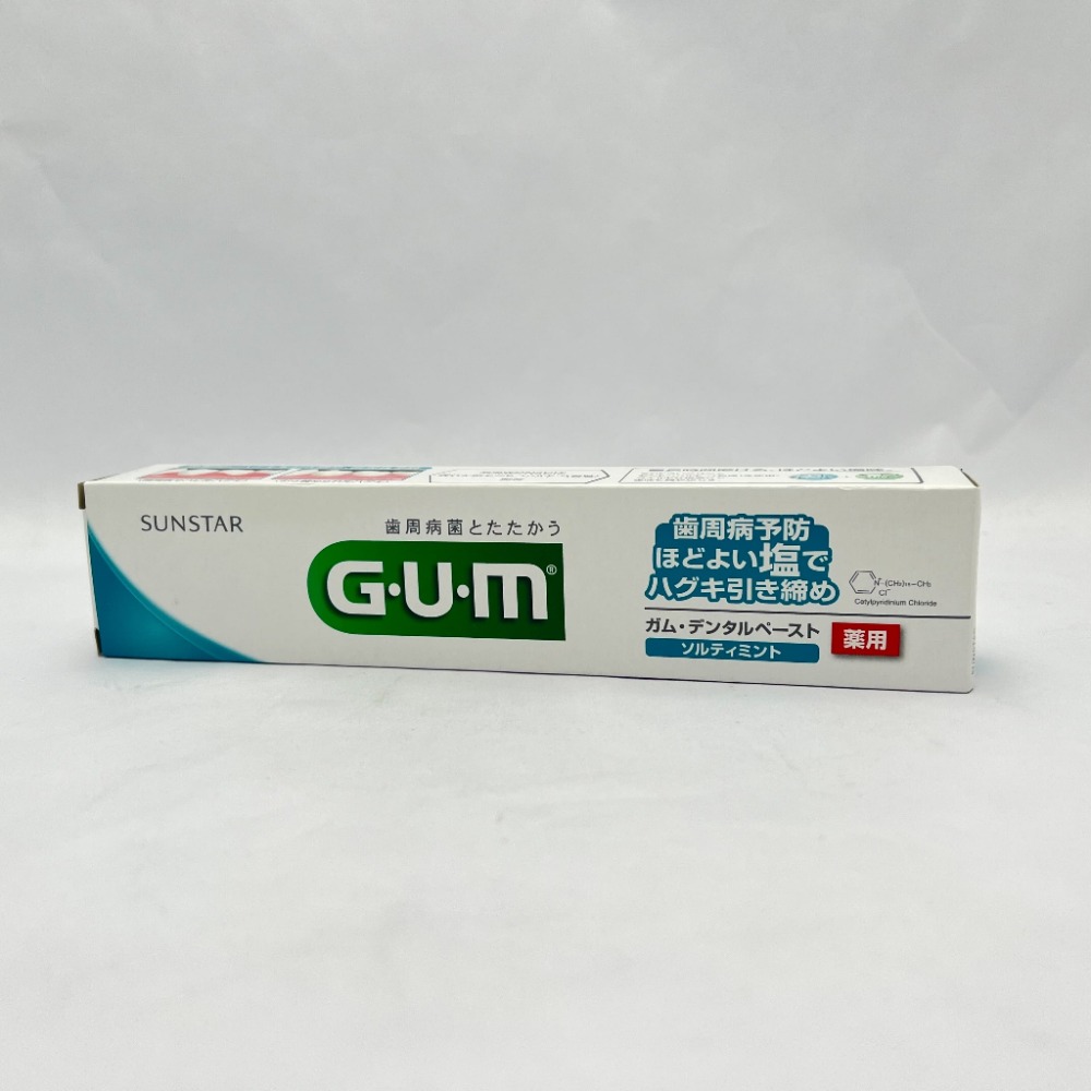 日本 三詩達 SUNSTAR GUM  牙周護理牙膏 155g  草本薄荷 牙膏-細節圖3