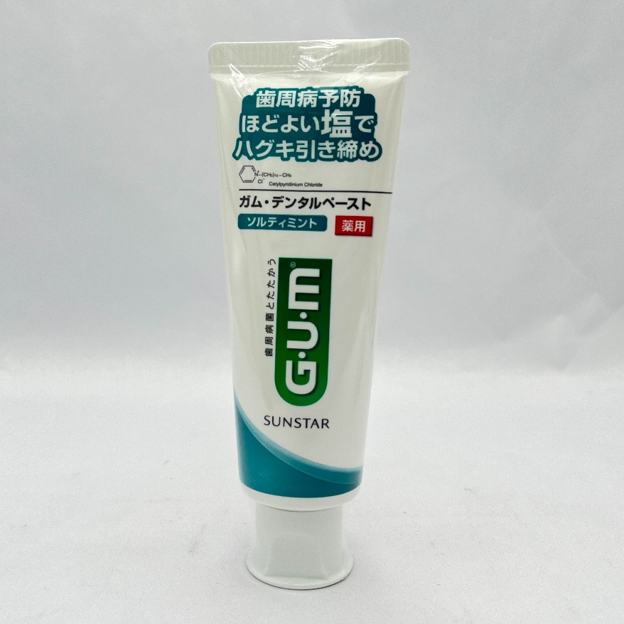 日本 三詩達 SUNSTAR GUM  牙周護理牙膏 155g  草本薄荷 牙膏-細節圖4