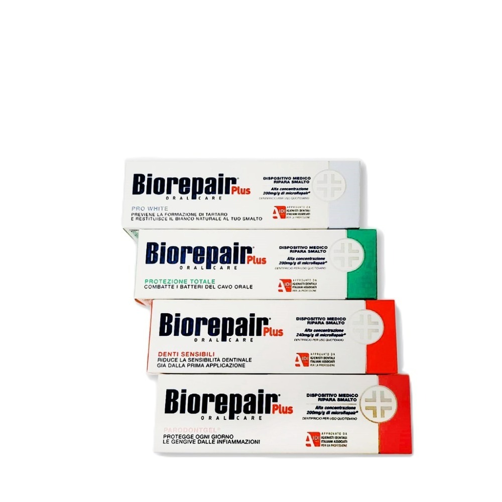 Biorepair 貝利達 牙膏 義大利 75ml 加強型 抗敏感 亮白 護齦 全效防護-細節圖2