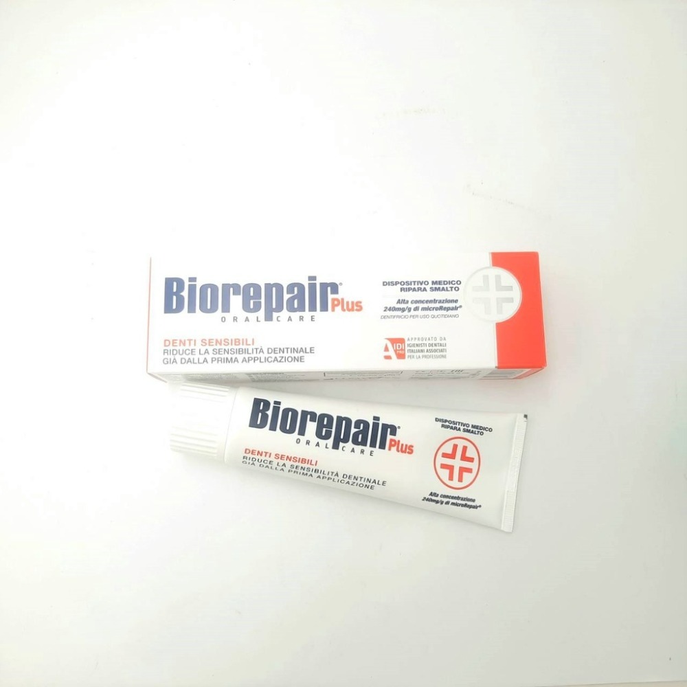 Biorepair 貝利達 牙膏 義大利 75ml 加強型 抗敏感 亮白 護齦 全效防護-細節圖5
