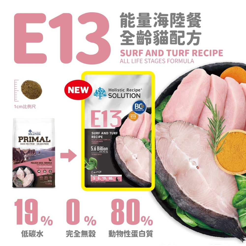 E13 全齡貓 - 海陸餐  4.5lb