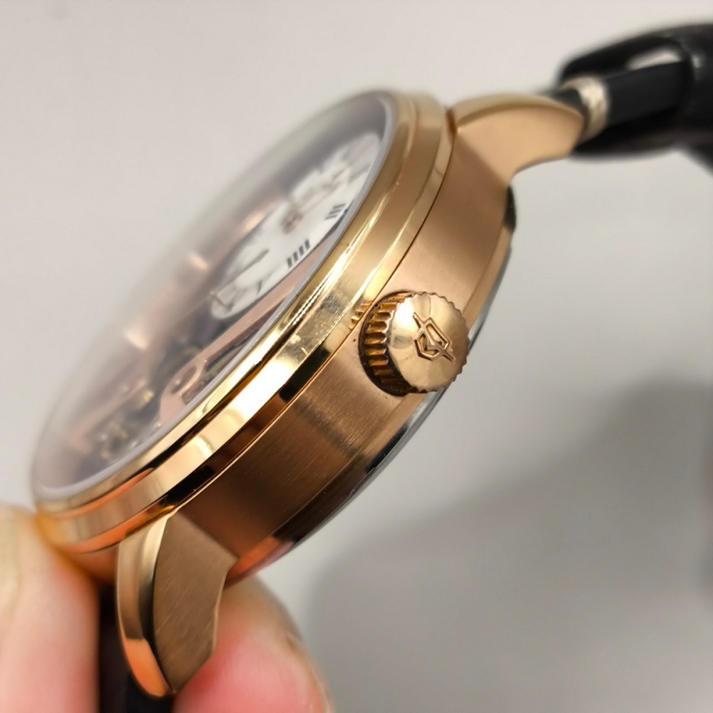 AiLang艾浪雙飛輪自動機械錶 / 偏心式錶盤 / 寶璣傳世系列平替版 / AL-8821E-細節圖5