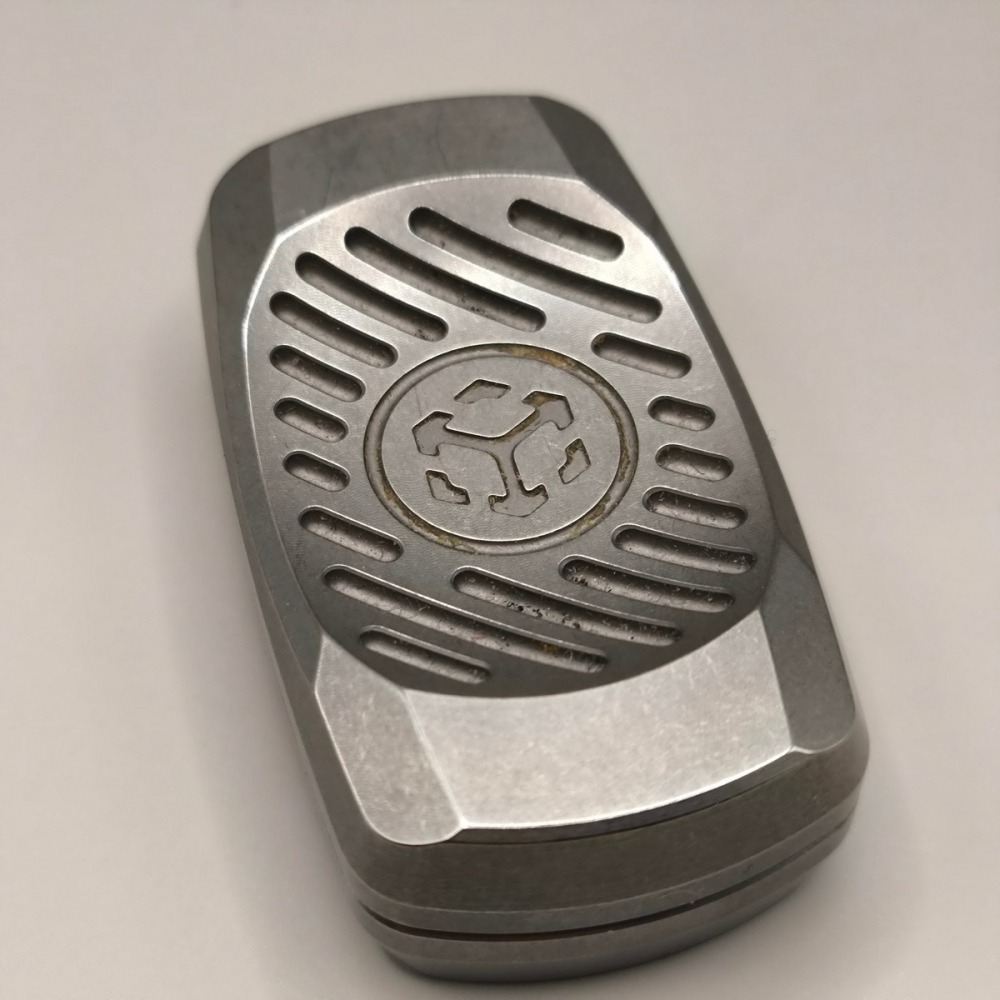 無限推牌不銹鋼石洗2.0 / 啪啪幣指尖陀螺 / 模組磁力推牌 /  放鬆減壓小玩具-細節圖2