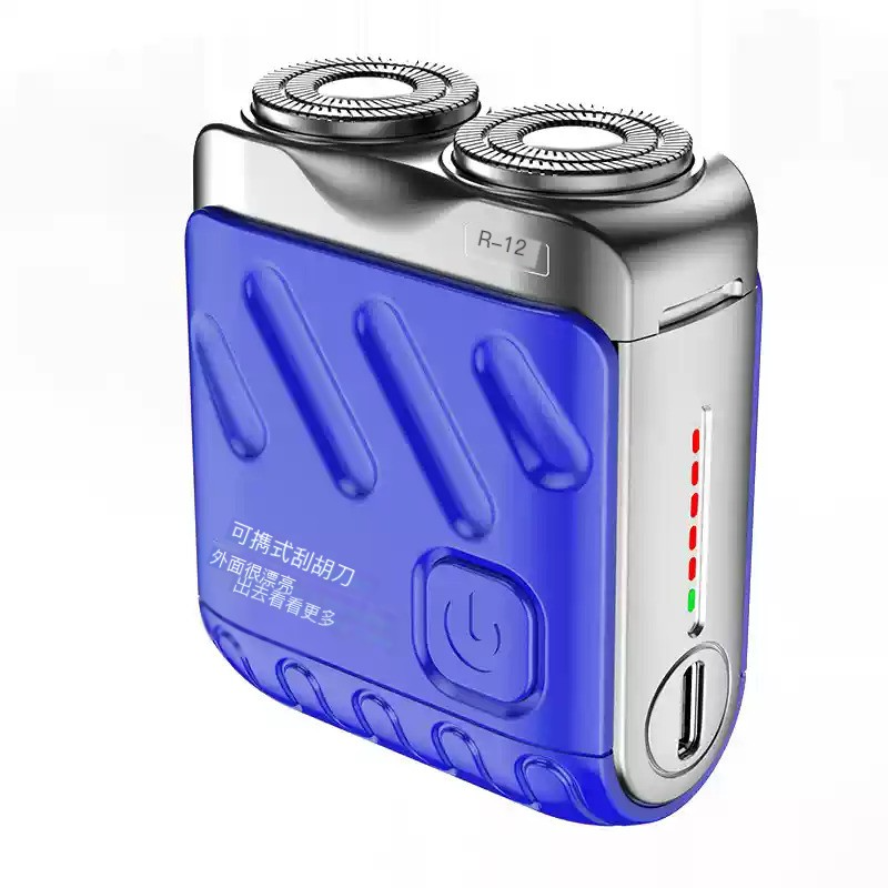 當日出貨，全網最低價！超迷你雙頭刮鬍刀 / R-12潮流剃鬚刀 / 磁懸浮刀頭 全機IPX 7防水 60天高續航-規格圖6
