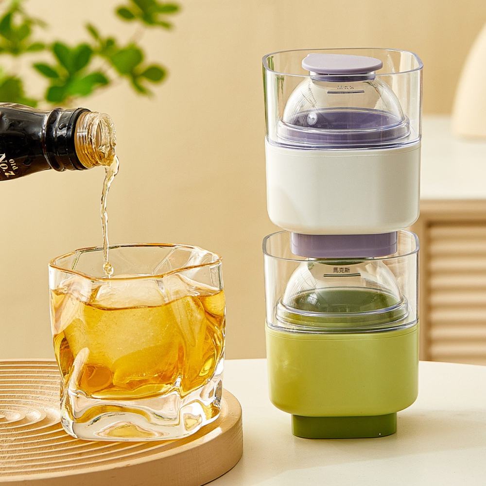 密封式大冰球模具 / 威士忌冰球 / 食品級圓形冰塊 / 不沾手製冰模具 / 樂汀冰格球-細節圖4