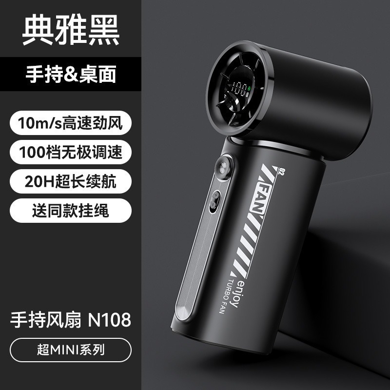 2025台灣現貨！機甲渦輪風扇 / 手持暴力風扇 / 高速機甲風暴 / 數顯100檔無極風砲 / 充電便攜小風扇-規格圖11